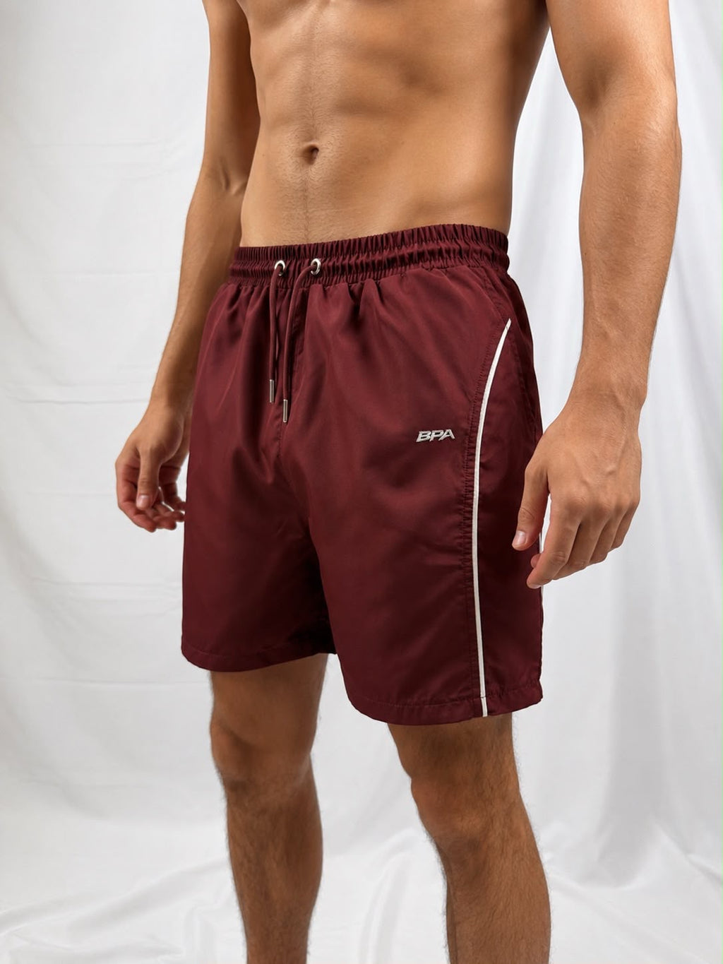 BPA Badehose Bordauxrot